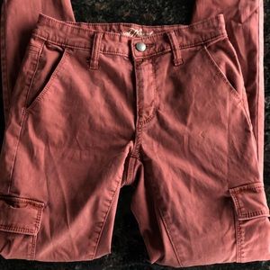 GREAT BUY! Mauve Pink Cargo Pants